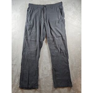 UB Tech Hiking Pants Mens 34x32 Grey Outdoor Utility Workwear Nylon *Read